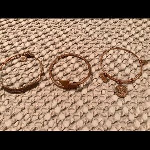Alex and Ani bracelets - three pack